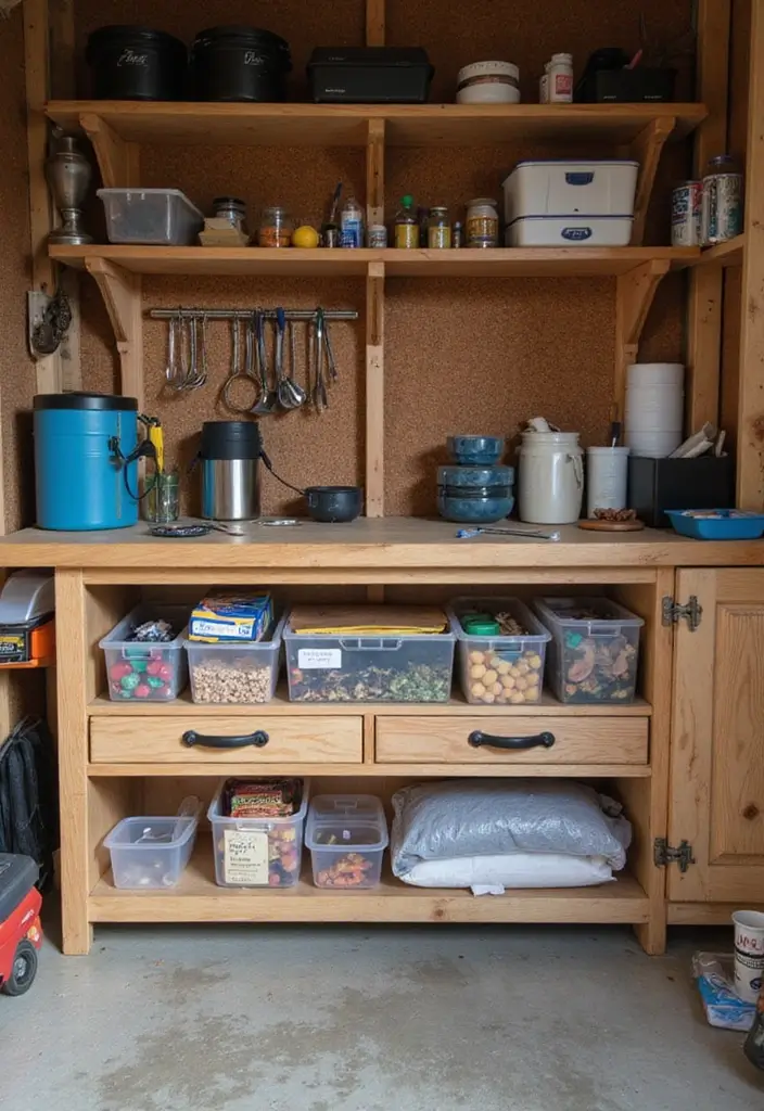 30 Shed Storage Ideas to Keep Tools and Gear in Order - 11. Drawer Organizers