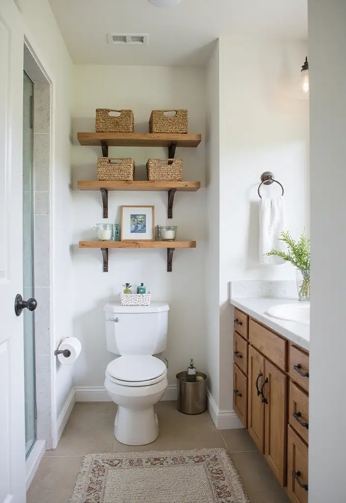 30 Small Apartment Storage Ideas for Big Style and Function - 30. Optimize Your Bathroom Storage