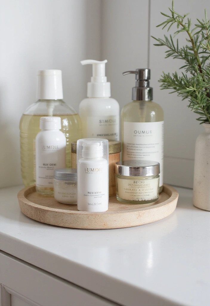 30 Small Bathroom Storage Ideas That Save Space Beautifully 21. Use a Lazy Susan