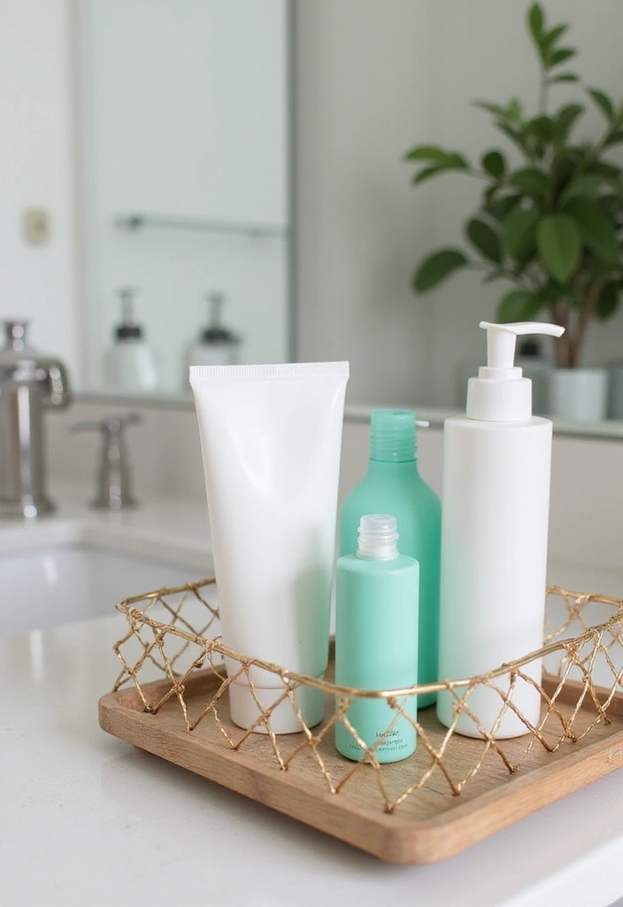 30 Small Bathroom Storage Ideas That Save Space Beautifully 29. Bathroom Caddies for Easy Transport