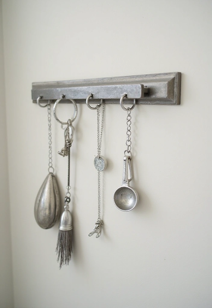30 Small Bathroom Storage Ideas That Save Space Beautifully 5. Magnetic Strips for Small Items