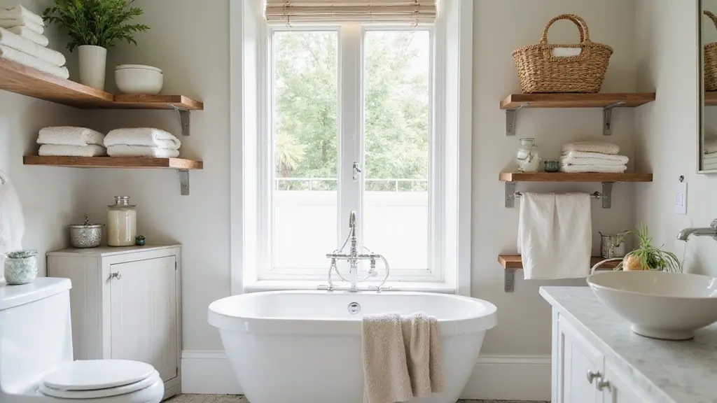 30 Small Bathroom Storage Ideas That Save Space Beautifully