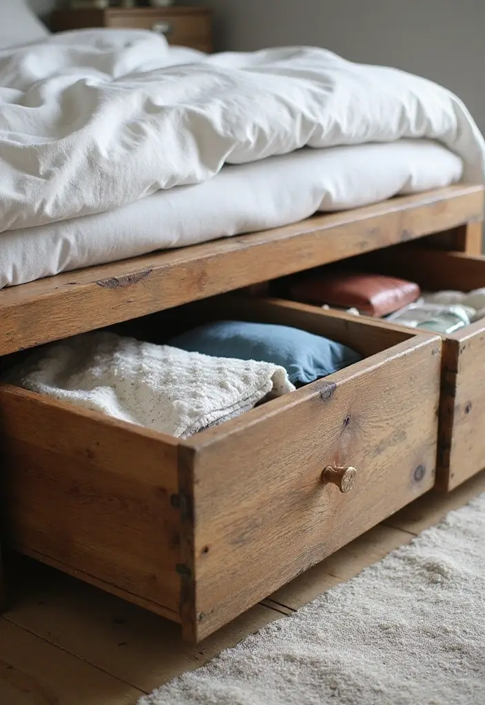 30 Tiny Home Storage Ideas to Make the Most of Small Spaces 1 30 Tiny Home Storage Ideas to Make the Most of Small Spaces - 1. Under-Bed Storage Drawers