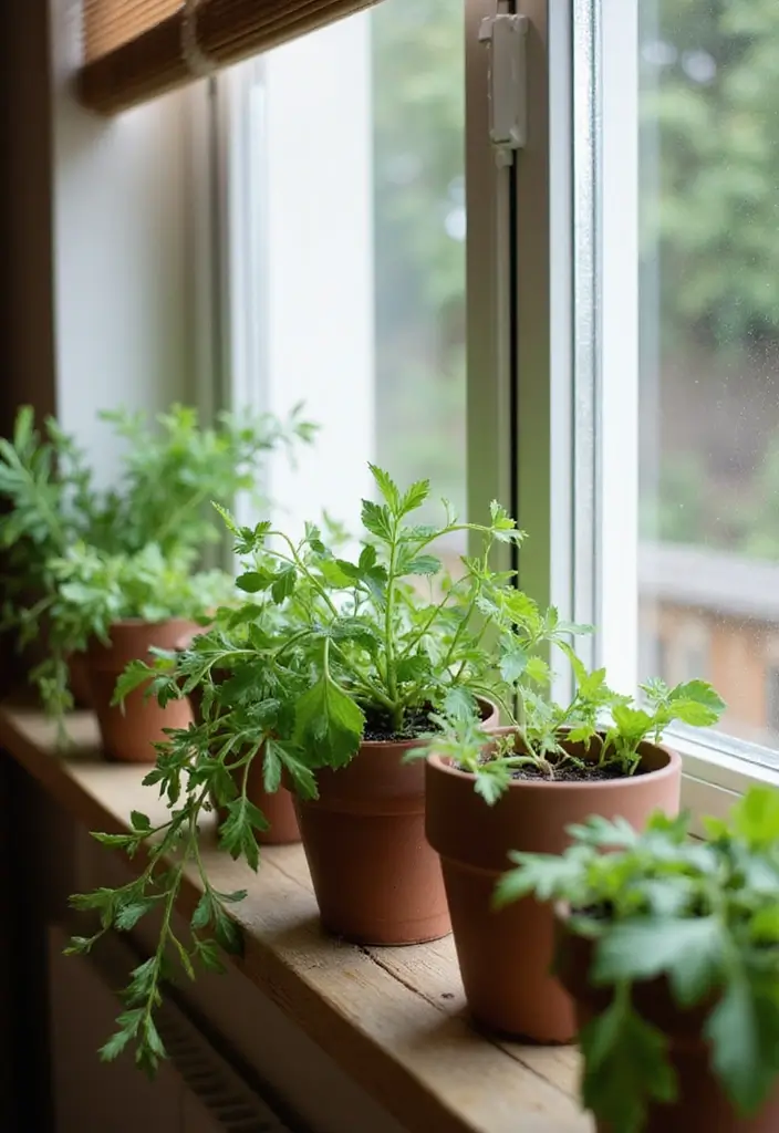30 Tiny Home Storage Ideas to Make the Most of Small Spaces 93 30 Tiny Home Storage Ideas to Make the Most of Small Spaces - 15. Window Sill Planters