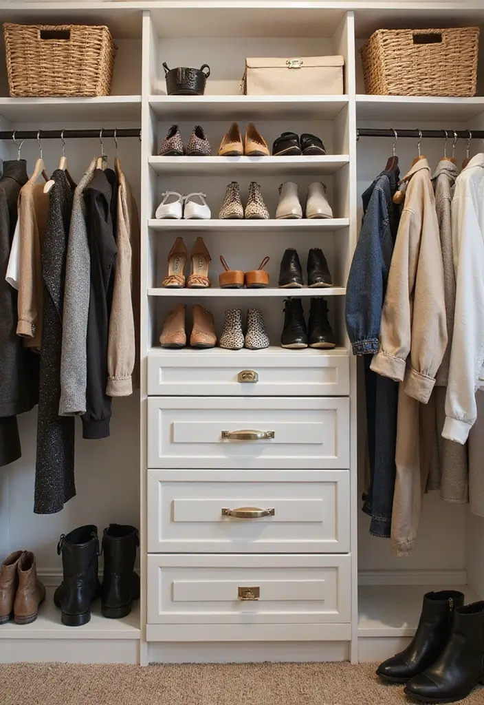 30 Tiny Home Storage Ideas to Make the Most of Small Spaces 98 30 Tiny Home Storage Ideas to Make the Most of Small Spaces - 16. Closet Organizers