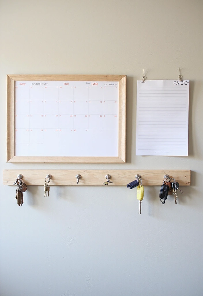 30 Tiny Home Storage Ideas to Make the Most of Small Spaces 194 30 Tiny Home Storage Ideas to Make the Most of Small Spaces - 30. Dedicated Family Command Center