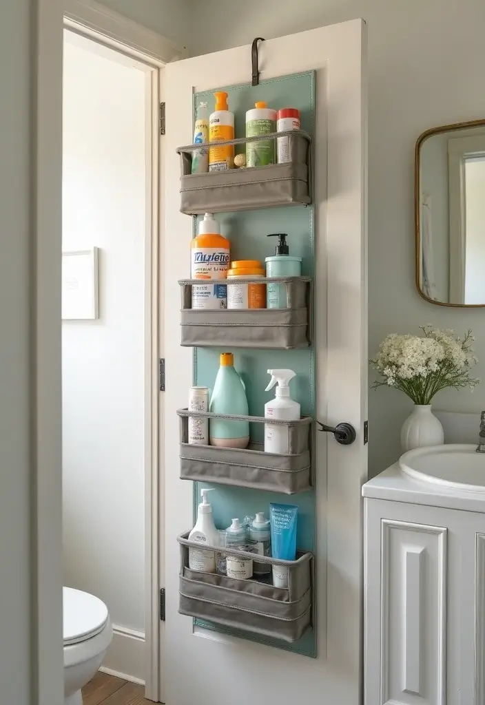 30 Tiny Home Storage Ideas to Make the Most of Small Spaces 51 30 Tiny Home Storage Ideas to Make the Most of Small Spaces - 9. Over-the-Door Organizers