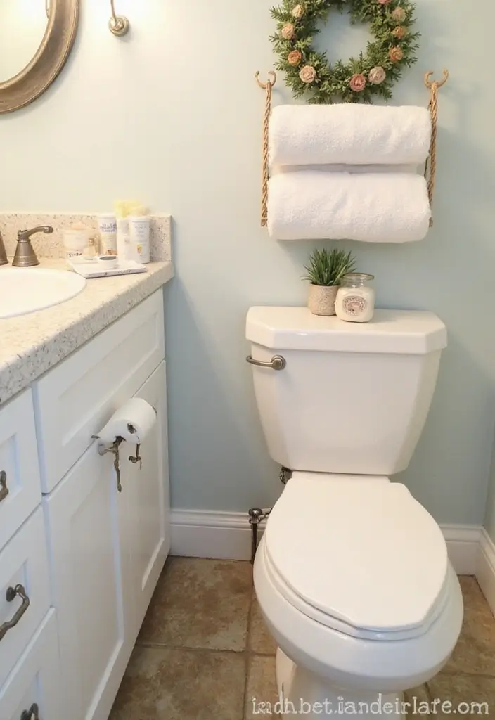 30 Towel Storage Ideas That Are Stylish and Space-Saving - 23. Towel Storage Magazines Rack