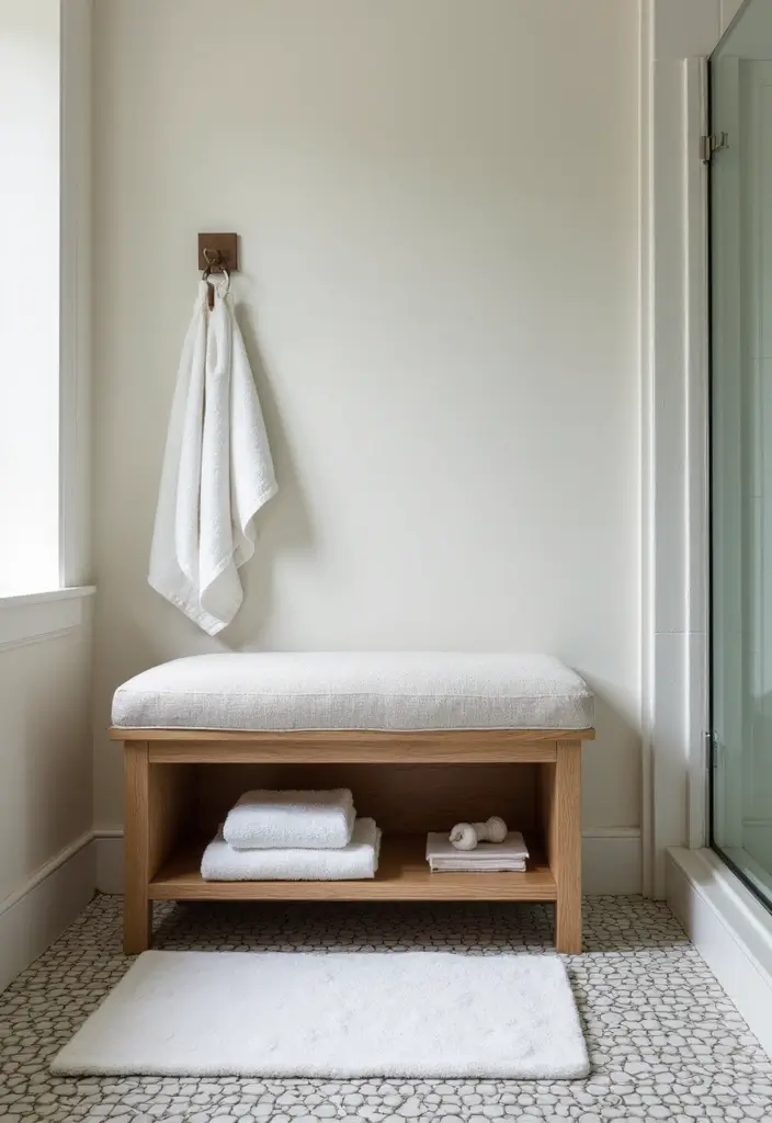 30 Towel Storage Ideas That Are Stylish and Space-Saving - 30. Hidden Towel Storage in Furniture
