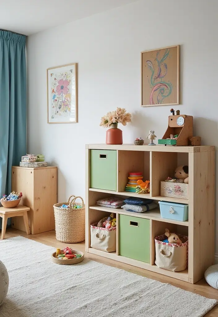 30 Toy Storage Ideas to Keep Playtime Organized and Fun - 20. Modular Storage Cubes