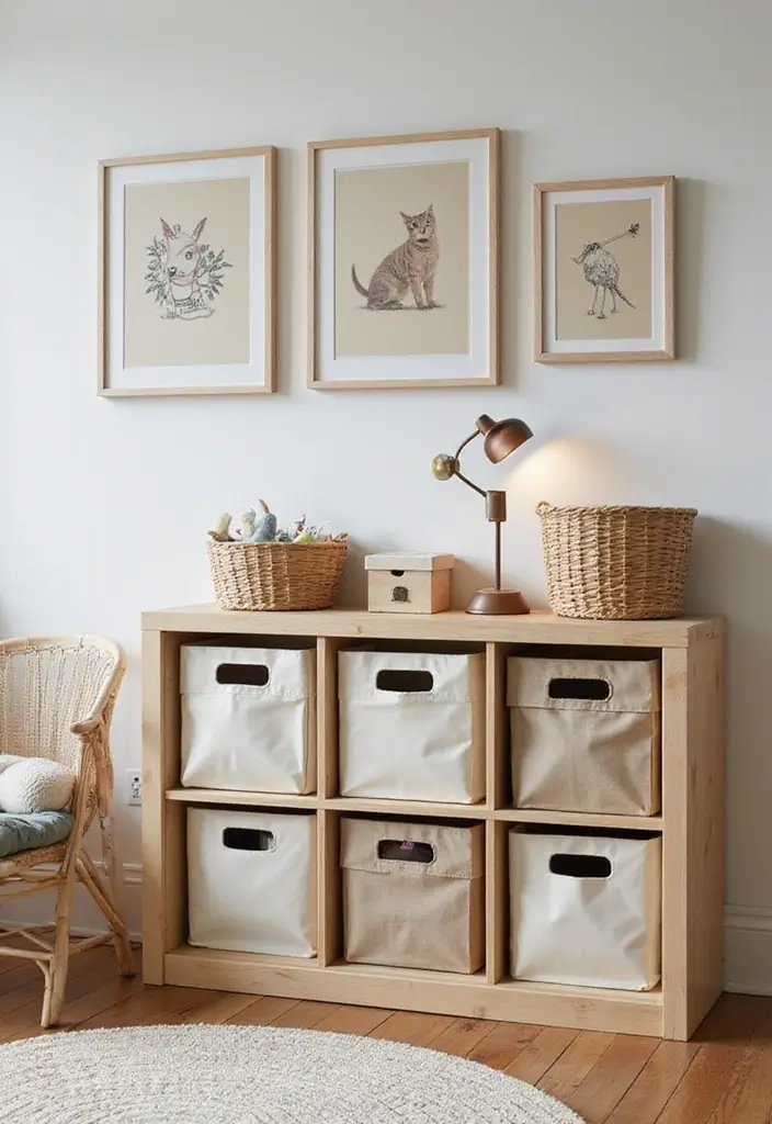 30 Toy Storage Ideas to Keep Playtime Organized and Fun - 26. Foldable Toy Storage for Flexibility