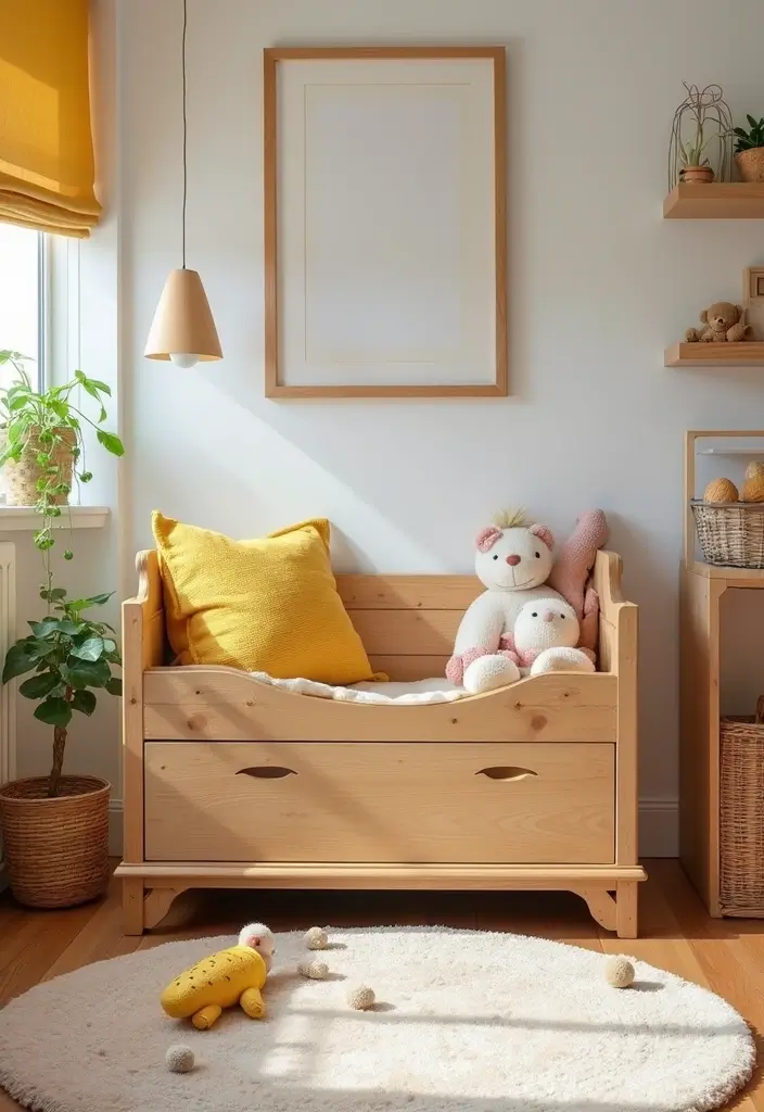 30 Toy Storage Ideas to Keep Playtime Organized and Fun - 3. Eco-Friendly Toy Chest
