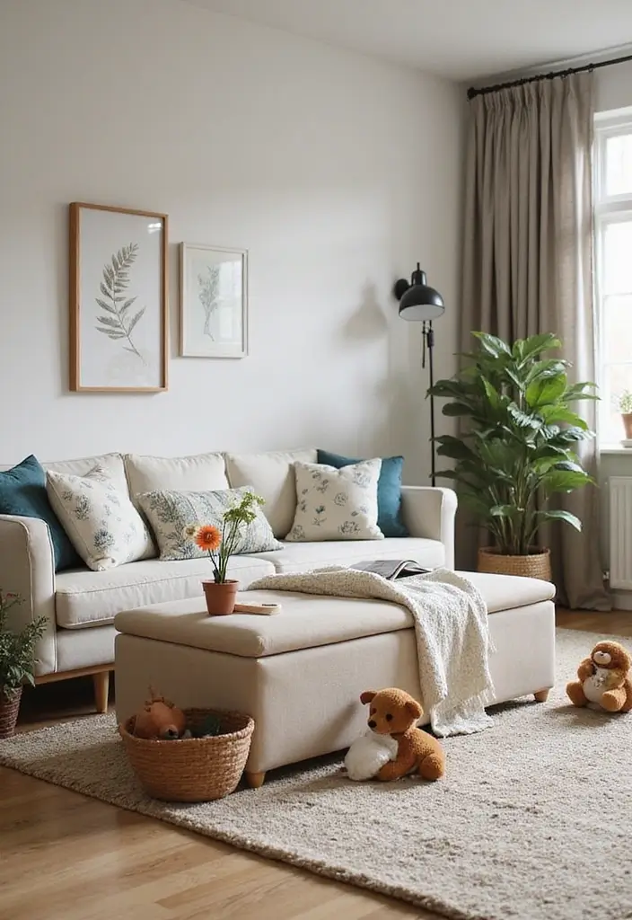 30 Toy Storage Ideas to Keep Playtime Organized and Fun - 5. Multi-Functional Furniture