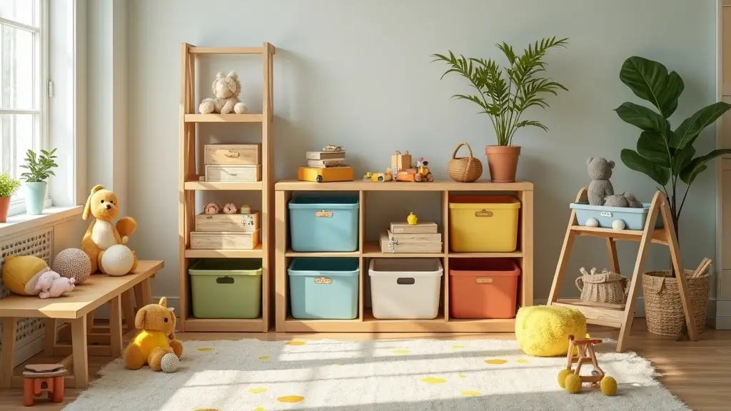 30 Toy Storage Ideas to Keep Playtime Organized and Fun