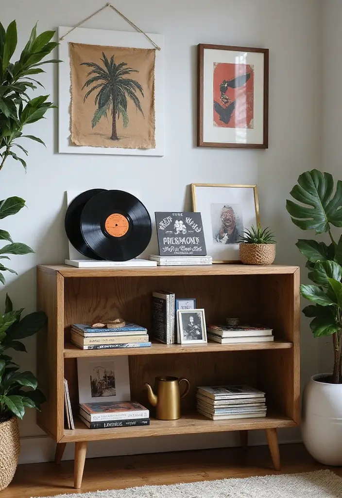 30 Vinyl Record Storage Ideas for Music Lovers - 28. Record Display Stands