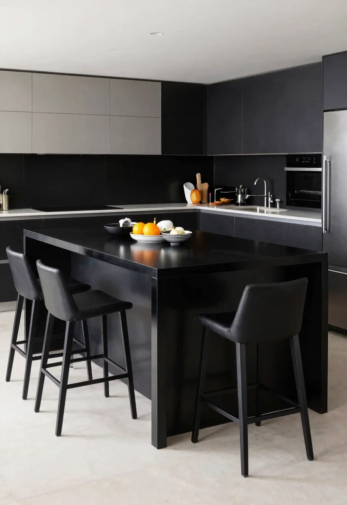 25+ Black Kitchen Ideas That Are Bold and Sophisticated 42 25 Black Kitchen Ideas That Are Bold and Sophisticated 12. Black Kitchen Islands 0