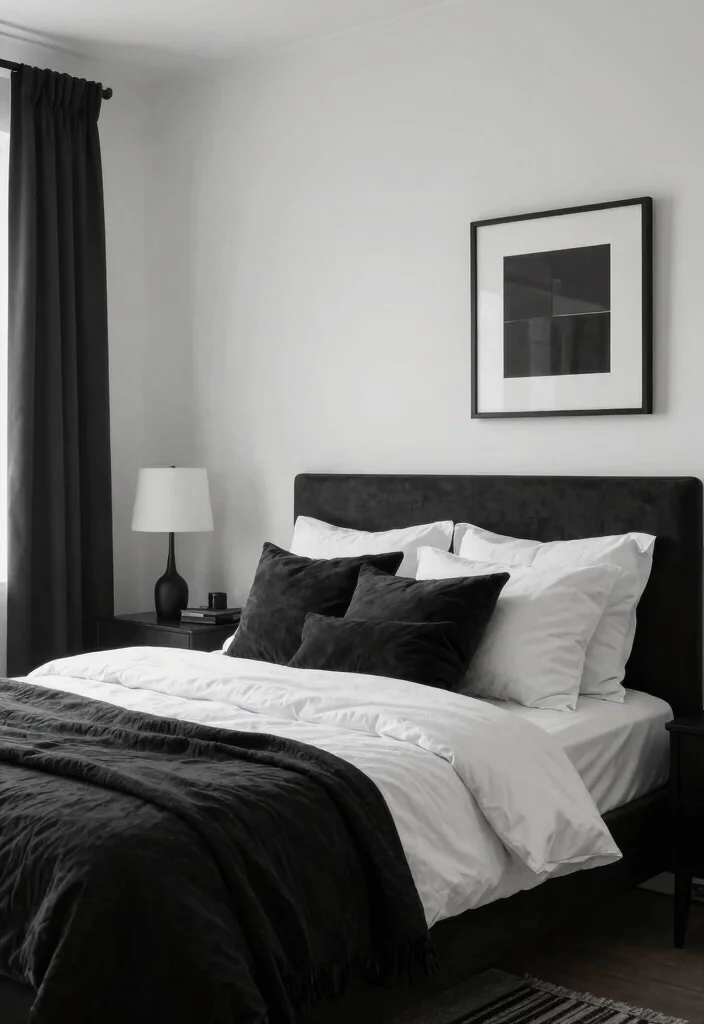 25 Black and White Bedroom Ideas for a Classic Contrast Conclusion 0