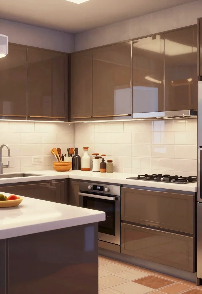 25 Bloxburg Kitchen Ideas for Every Build Style 13. Glossy Finishes 0