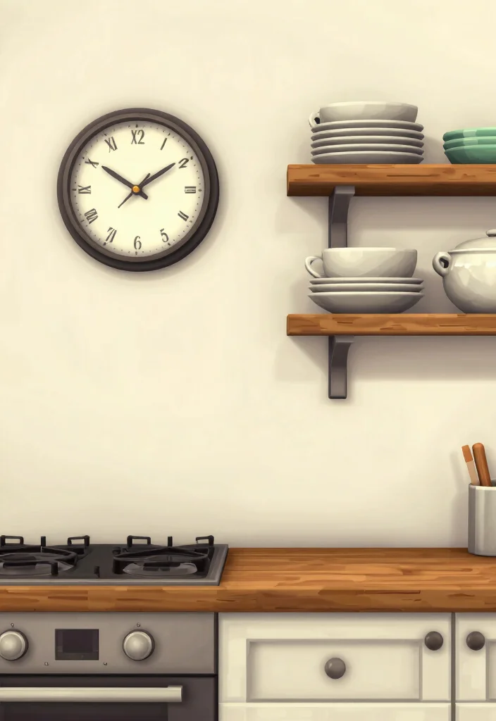 25 Bloxburg Kitchen Ideas for Every Build Style 18. Incorporating Vintage Touches 0