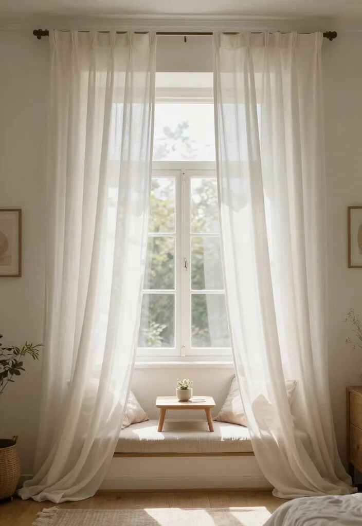 25+ Boho Bedroom Ideas Full of Free-Spirited Charm 48 25 Boho Bedroom Ideas Full of Free Spirited Charm 18. Light and Airy Drapes 0