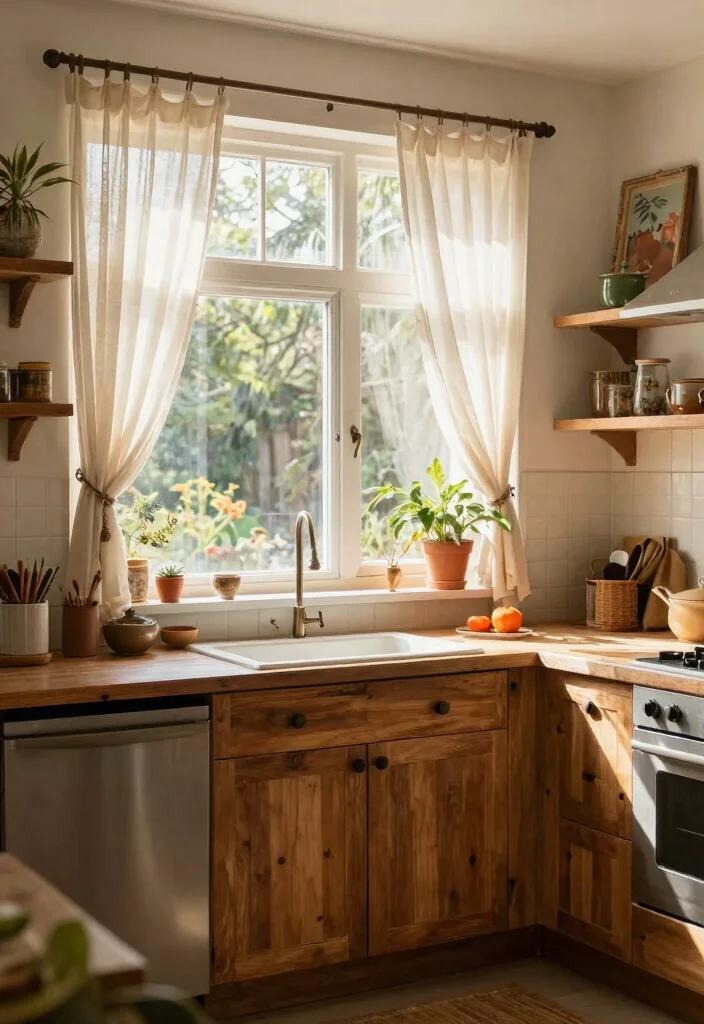 25+ Boho Kitchen Ideas for an Artistic Relaxed Space 35 25 Boho Kitchen Ideas for an Artistic Relaxed Space 15. Warm Natural Lighting 0