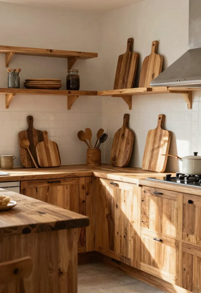 25+ Boho Kitchen Ideas for an Artistic Relaxed Space 49 25 Boho Kitchen Ideas for an Artistic Relaxed Space 19. Natural Wood Accents 0