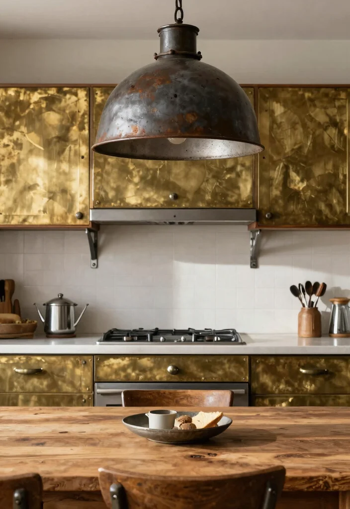 25+ Boho Kitchen Ideas for an Artistic Relaxed Space 52 25 Boho Kitchen Ideas for an Artistic Relaxed Space 22. Rustic Metal Accents 0