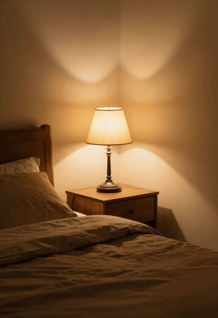 25+ Brown Bedroom Ideas for a Warm Earthy Feel 40 25 Brown Bedroom Ideas for a Warm Earthy Feel 10. Warm Lighting Options 0