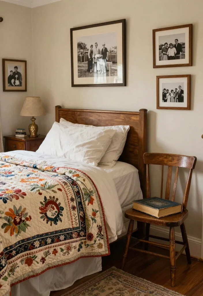 25+ Brown Bedroom Ideas for a Warm Earthy Feel 44 25 Brown Bedroom Ideas for a Warm Earthy Feel 14. Family Heirlooms 0