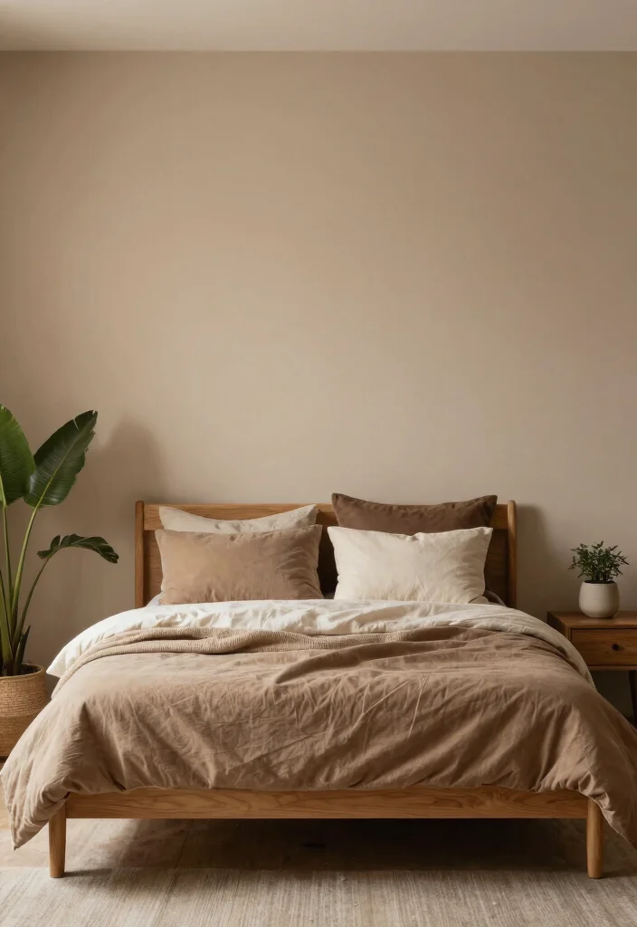 25+ Brown Bedroom Ideas for a Warm Earthy Feel 45 25 Brown Bedroom Ideas for a Warm Earthy Feel 15. Earthy Wall Colors 0