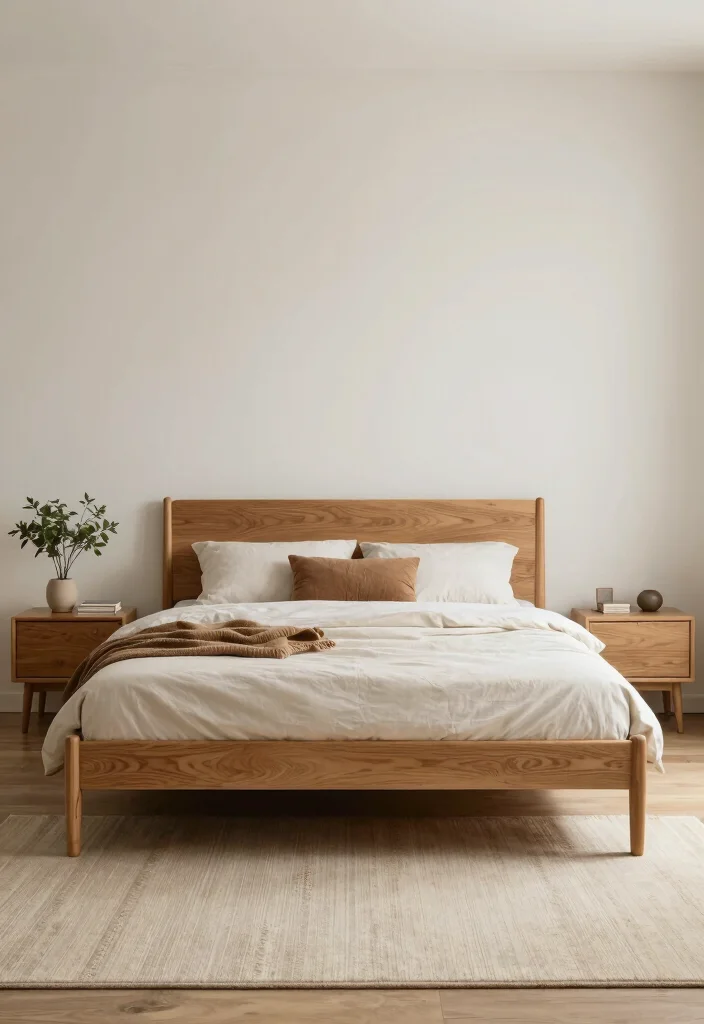 25+ Brown Bedroom Ideas for a Warm Earthy Feel 47 25 Brown Bedroom Ideas for a Warm Earthy Feel 17. Minimalist Brown Accents 0