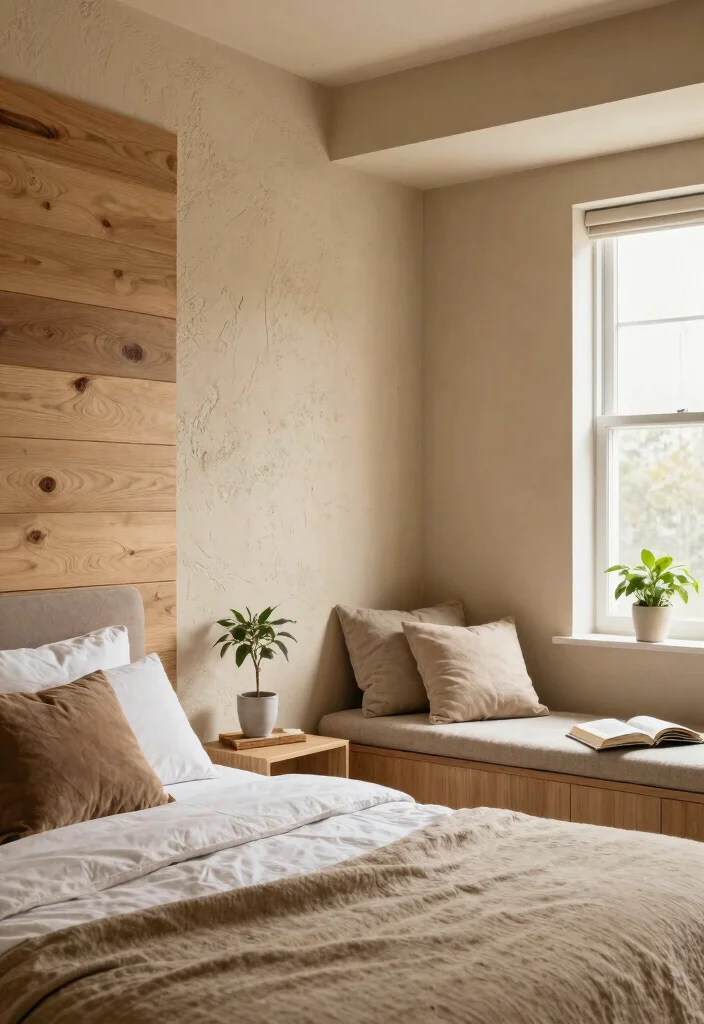 25+ Brown Bedroom Ideas for a Warm Earthy Feel 61 25 Brown Bedroom Ideas for a Warm Earthy Feel 21. Textured Wall Treatments 0