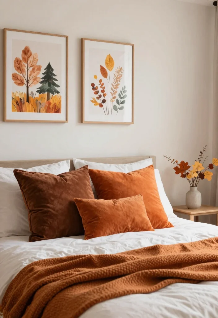 25+ Brown Bedroom Ideas for a Warm Earthy Feel 62 25 Brown Bedroom Ideas for a Warm Earthy Feel 22. Seasonal Decor Changes 0