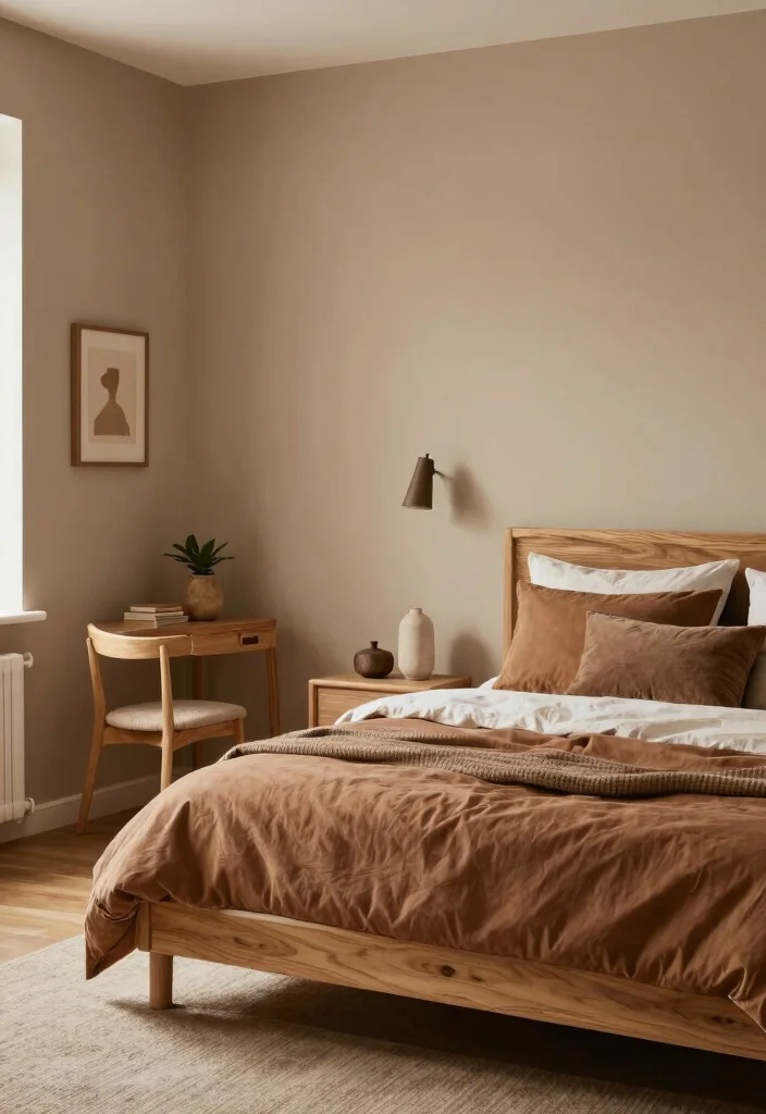 25+ Brown Bedroom Ideas for a Warm Earthy Feel 75 25 Brown Bedroom Ideas for a Warm Earthy Feel 25. Eco Friendly Finishes 0