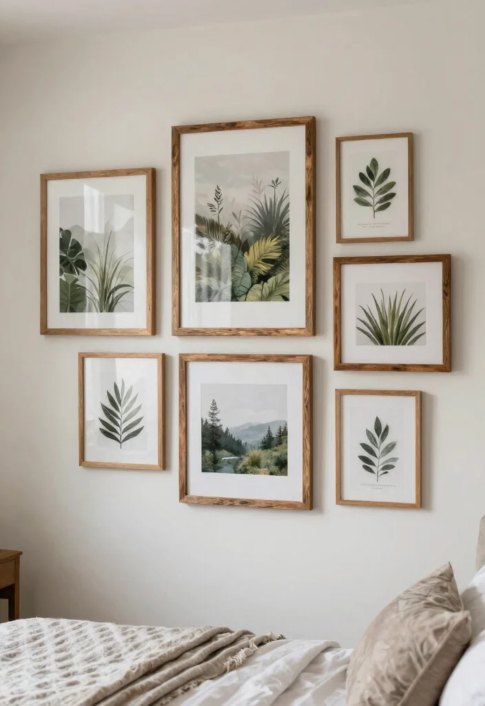 25+ Brown Bedroom Ideas for a Warm Earthy Feel 39 25 Brown Bedroom Ideas for a Warm Earthy Feel 9. Sustainable Wall Art 0