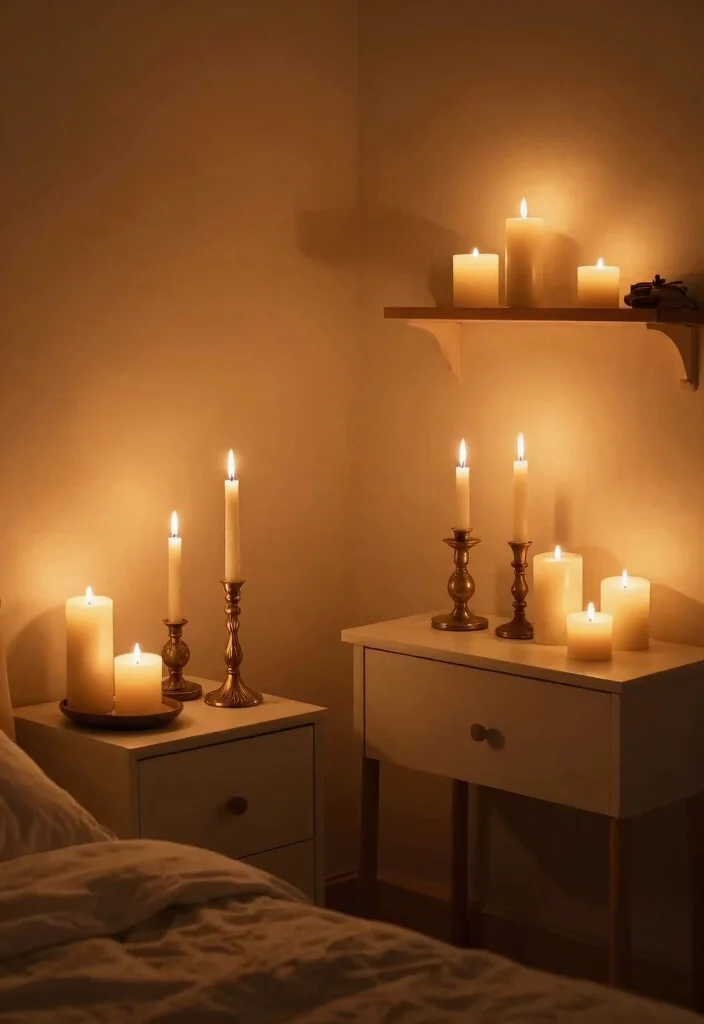 25+ Couples Bedroom Ideas for a Romantic Retreat 70 25 Couples Bedroom Ideas for a Romantic Retreat 20. Candles and Warmth 0