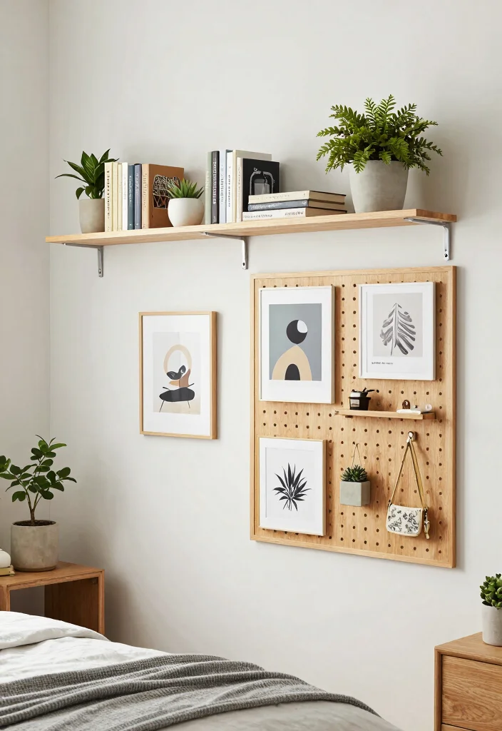 25+ Couples Bedroom Ideas for a Romantic Retreat 73 25 Couples Bedroom Ideas for a Romantic Retreat 23. Creative Wall Storage 0