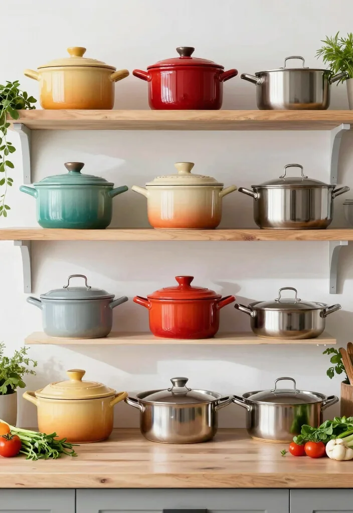 25+ Green Kitchen Ideas for a Fresh Natural Look 72 25 Green Kitchen Ideas for a Fresh Natural Look 22. Eco Friendly Cookware 0