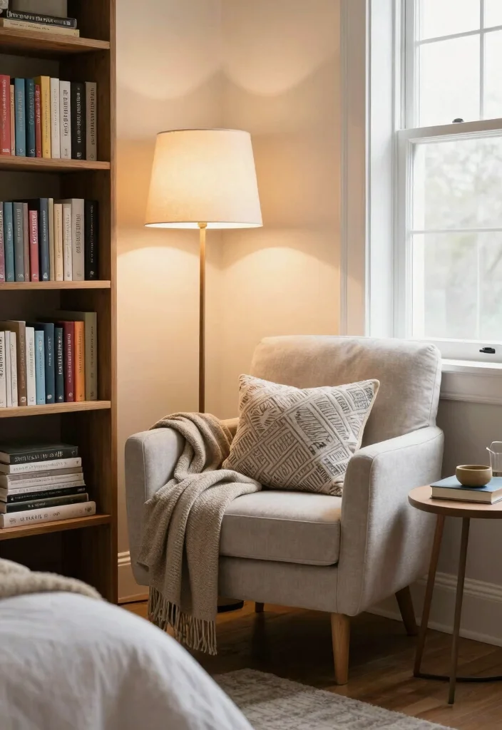 25 Guest Bedroom Ideas to Make Visitors Feel at Home 10. Create a Reading Nook 0