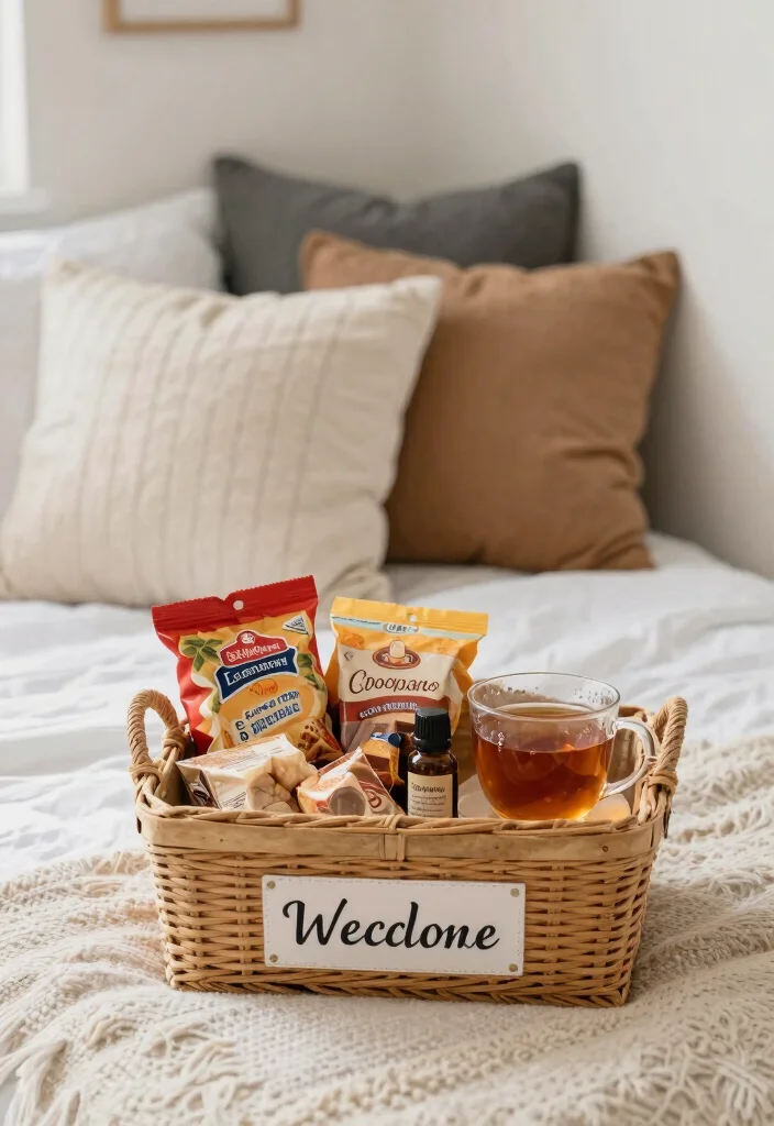 25 Guest Bedroom Ideas to Make Visitors Feel at Home 12. Customizable Amenities 0