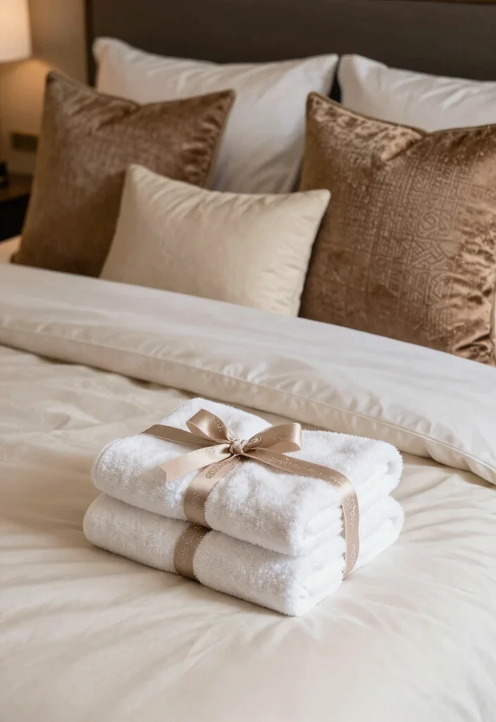 25 Guest Bedroom Ideas to Make Visitors Feel at Home 19. Sneak in a Touch of Luxury 0