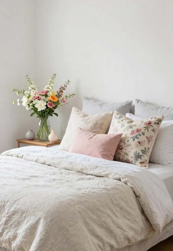 25 Guest Bedroom Ideas to Make Visitors Feel at Home 23. Seasonal Dcor Changes 0