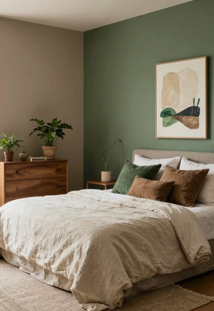 25 Guest Bedroom Ideas to Make Visitors Feel at Home 3. Use Earthy Color Palettes 0