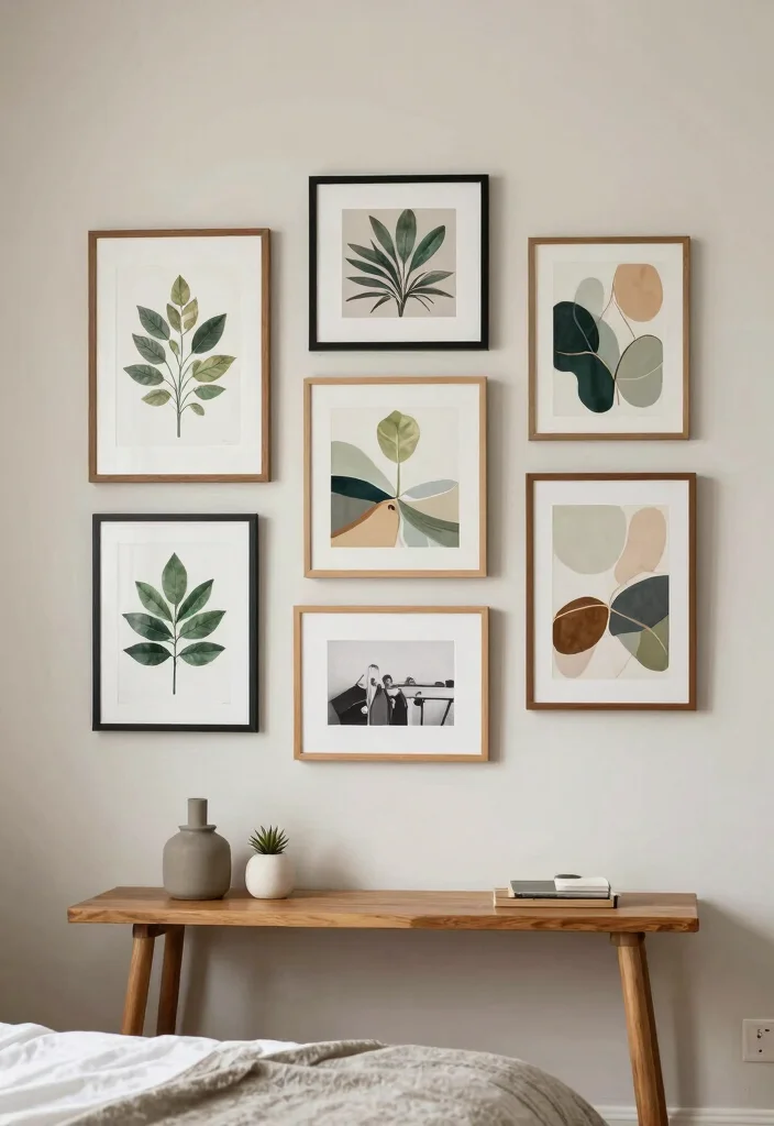 25 Guest Bedroom Ideas to Make Visitors Feel at Home 5. Personal Touches with Art 0