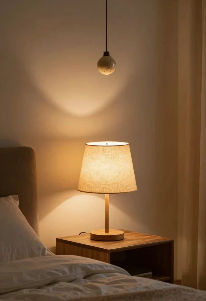 25 Guest Bedroom Ideas to Make Visitors Feel at Home 6. Sustainable Lighting Options 0