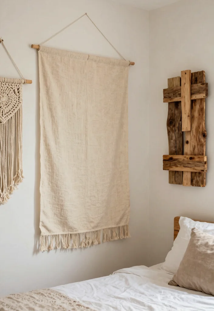 25 Guest Bedroom Ideas to Make Visitors Feel at Home 9. Eco Friendly Wall Decor 0