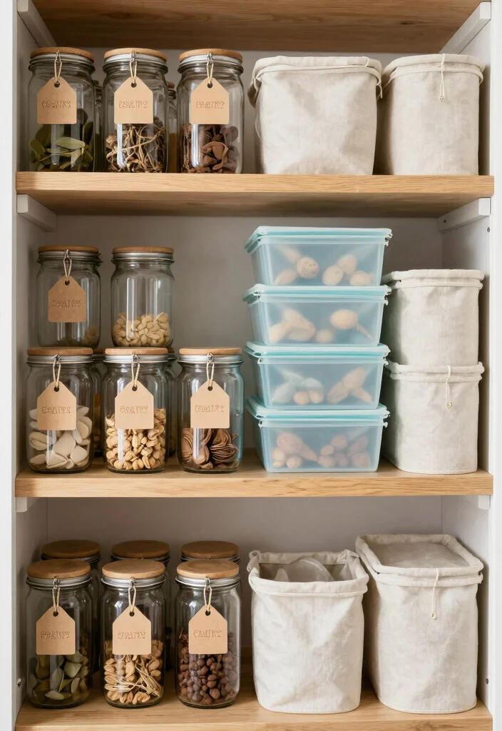 25 IKEA Kitchen Ideas That Are Budget Friendly and Stylish 8. Use Reusable Storage Solutions 0