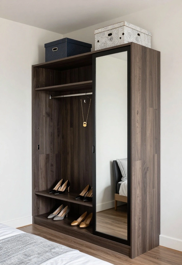 25 Ladies Bedroom Ideas That Are Feminine and Elegant 14. Functional Wardrobe Solutions 0