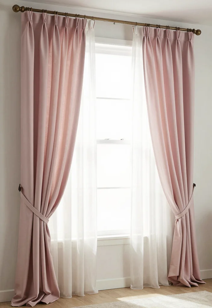 25 Ladies Bedroom Ideas That Are Feminine and Elegant 15. Elegant Window Treatments 0
