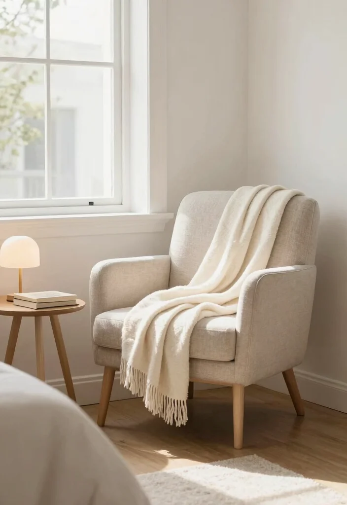 25 Light Bedroom Ideas for a Bright Airy Feel 13. Create a Cozy Reading Nook 0